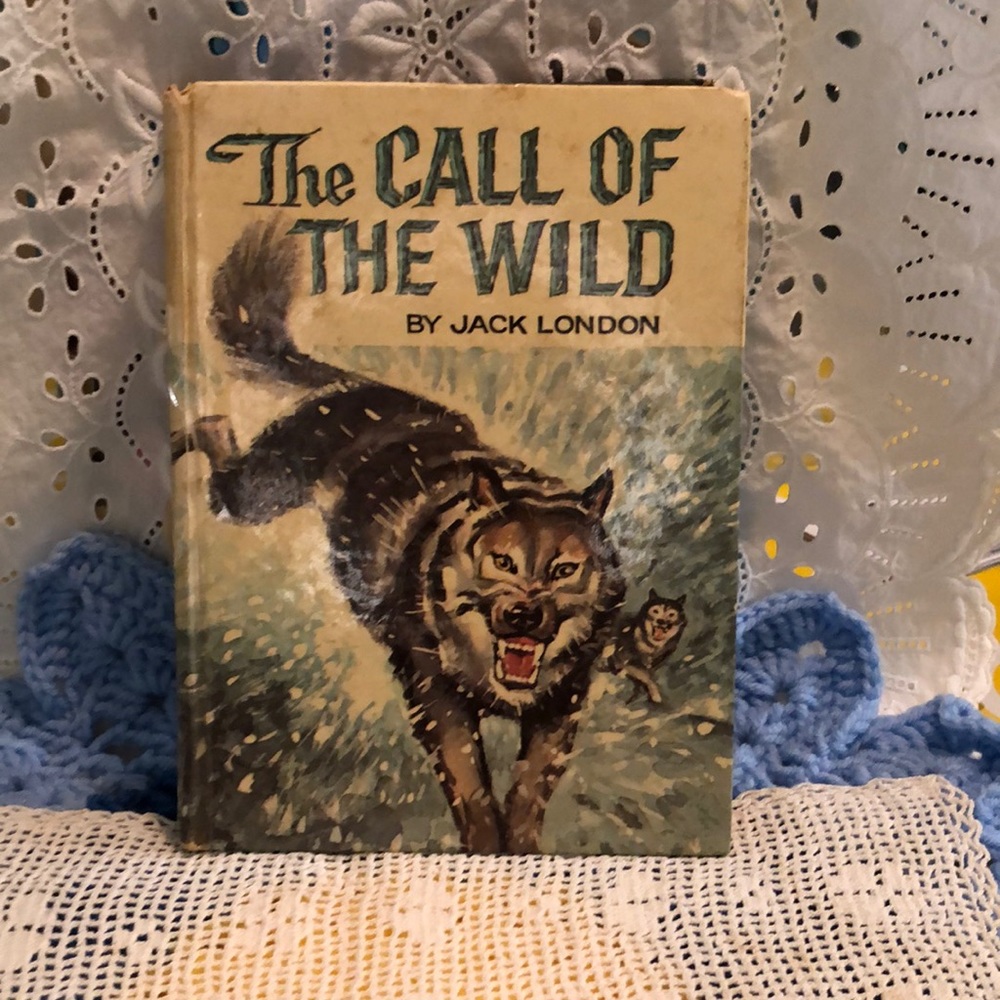 THE CALL OF THE WILD Book Vintage Jack London
